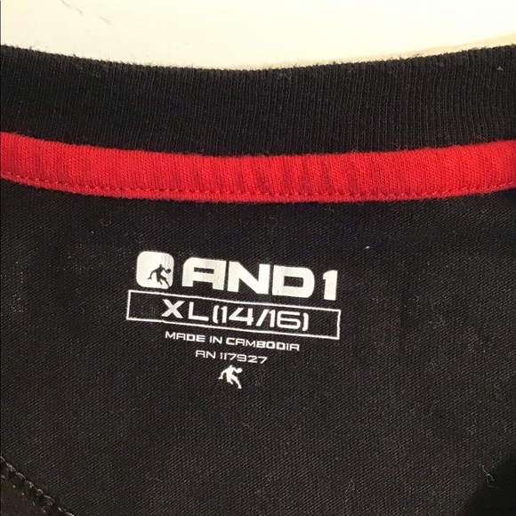 AND1 Basketball Graphic Print T-Shirt - Picture 4 of 7